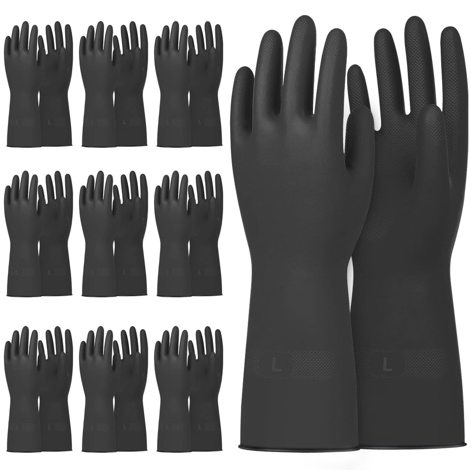 Beieverluck chemical-resistant gloves pack offering reliable protection for daily chores