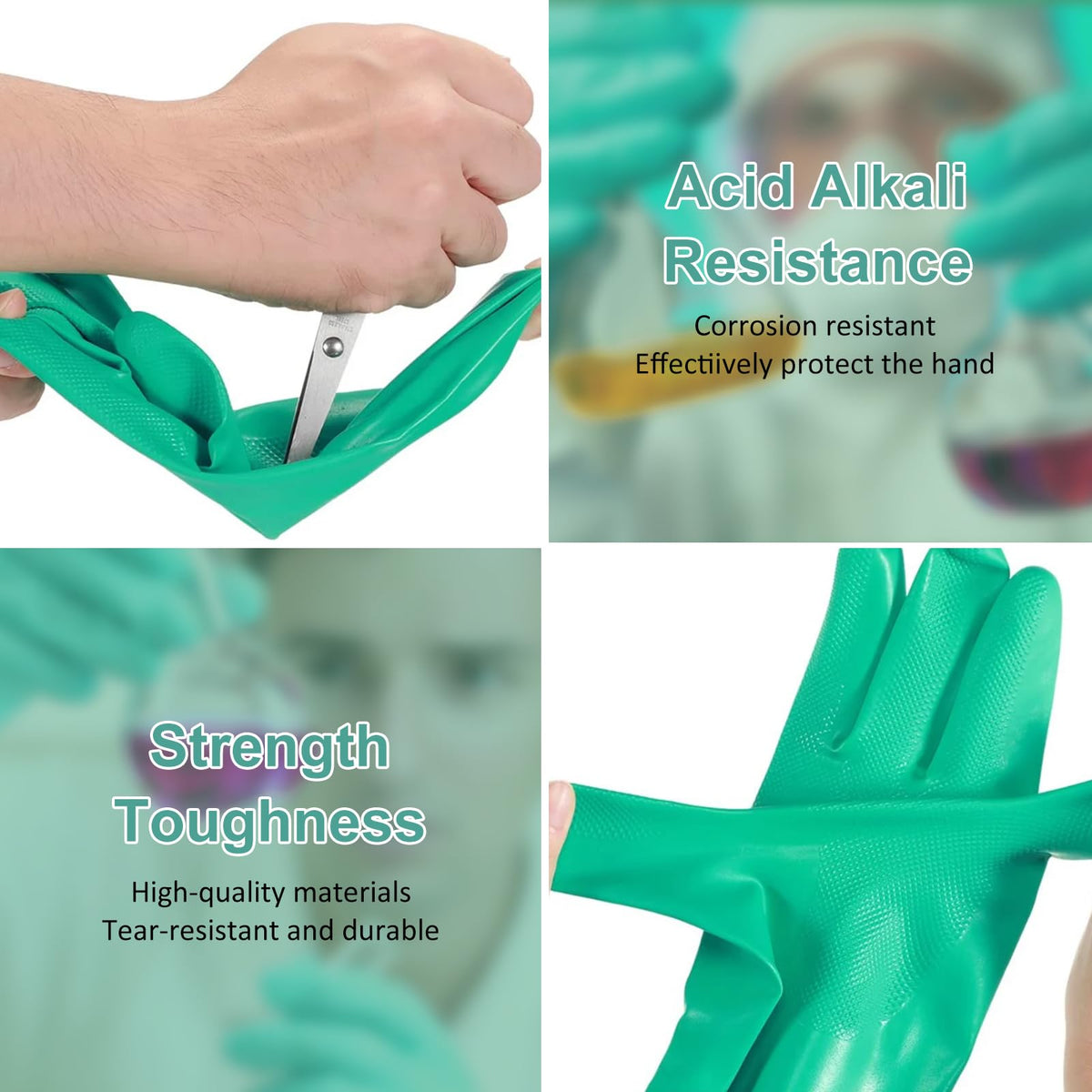 Beieverluck durable elastic nitrile material offers long-lasting protection for industrial tasks.