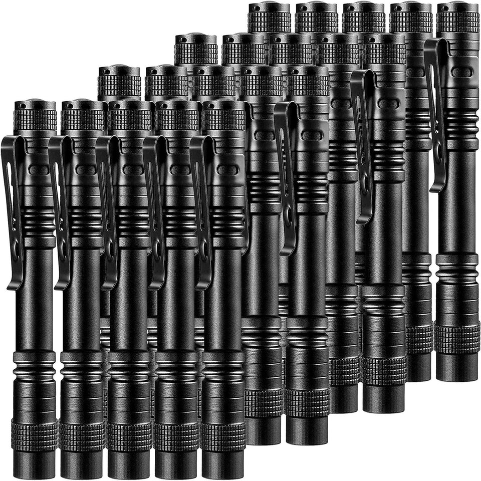 Beieverluck pen light 20-pack bulk set for easy bulk stocking and quick illumination