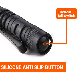 Beieverluck waterproof pen light showing weather resistance for rain and snow