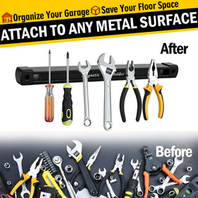 BEILITEMAG garage and workshop organizer keeps tools within reach.