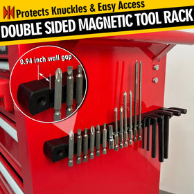 BEILITEMAG mounting screws enable non-magnetic surface installation.