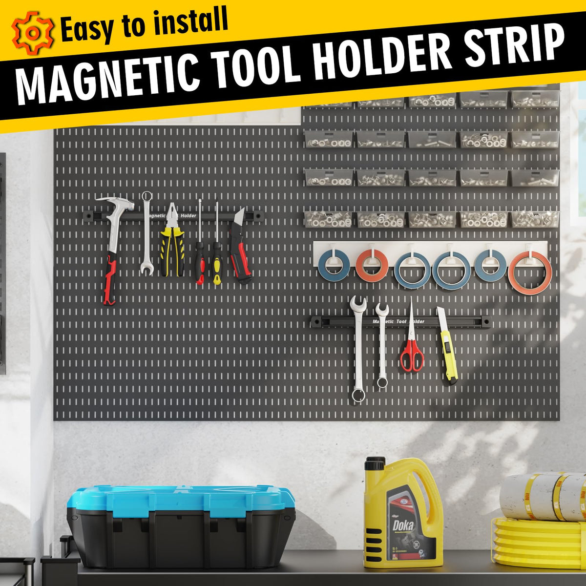 BEILITEMAG two-pack setup doubles organizational options across spaces.