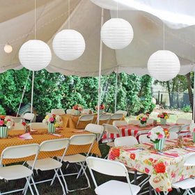 BEISHIDA 12-inch lanterns adding color to a birthday party