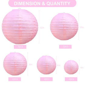BEISHIDA paper lanterns show easy assembly and hanging for quick decorating