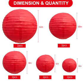 BEISHIDA lanterns shown assembled for quick hanging displays.