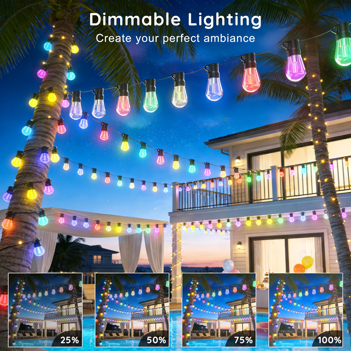 Beizelte custom DIY scene modes for personalized outdoor ambiance