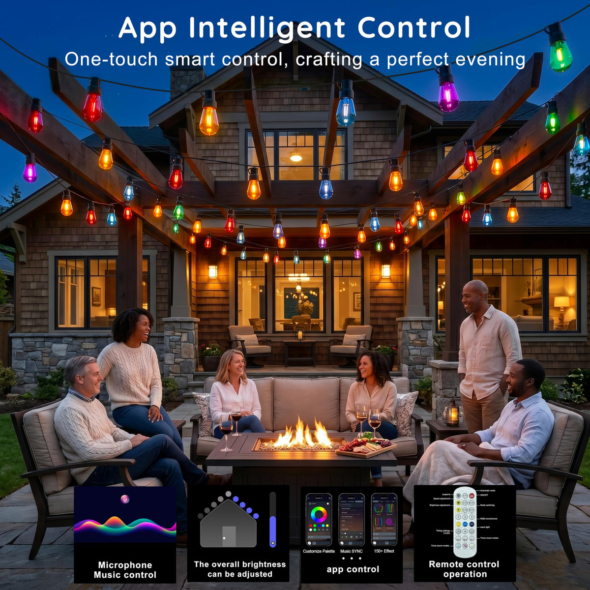 Beizelte IP67 waterproof DreamColor chasing lights in rain-safe use