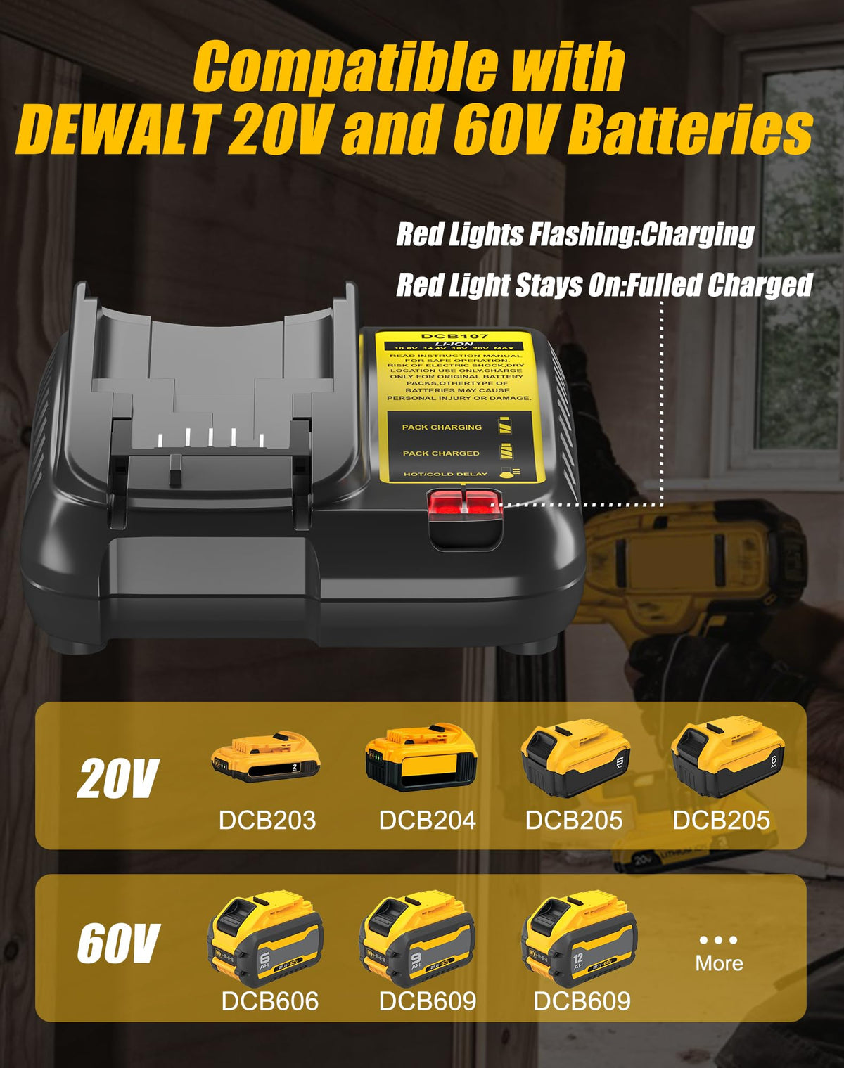 BEKBEKWAY workshop setup with Dewalt tools powered by BEKBEKWAY kit