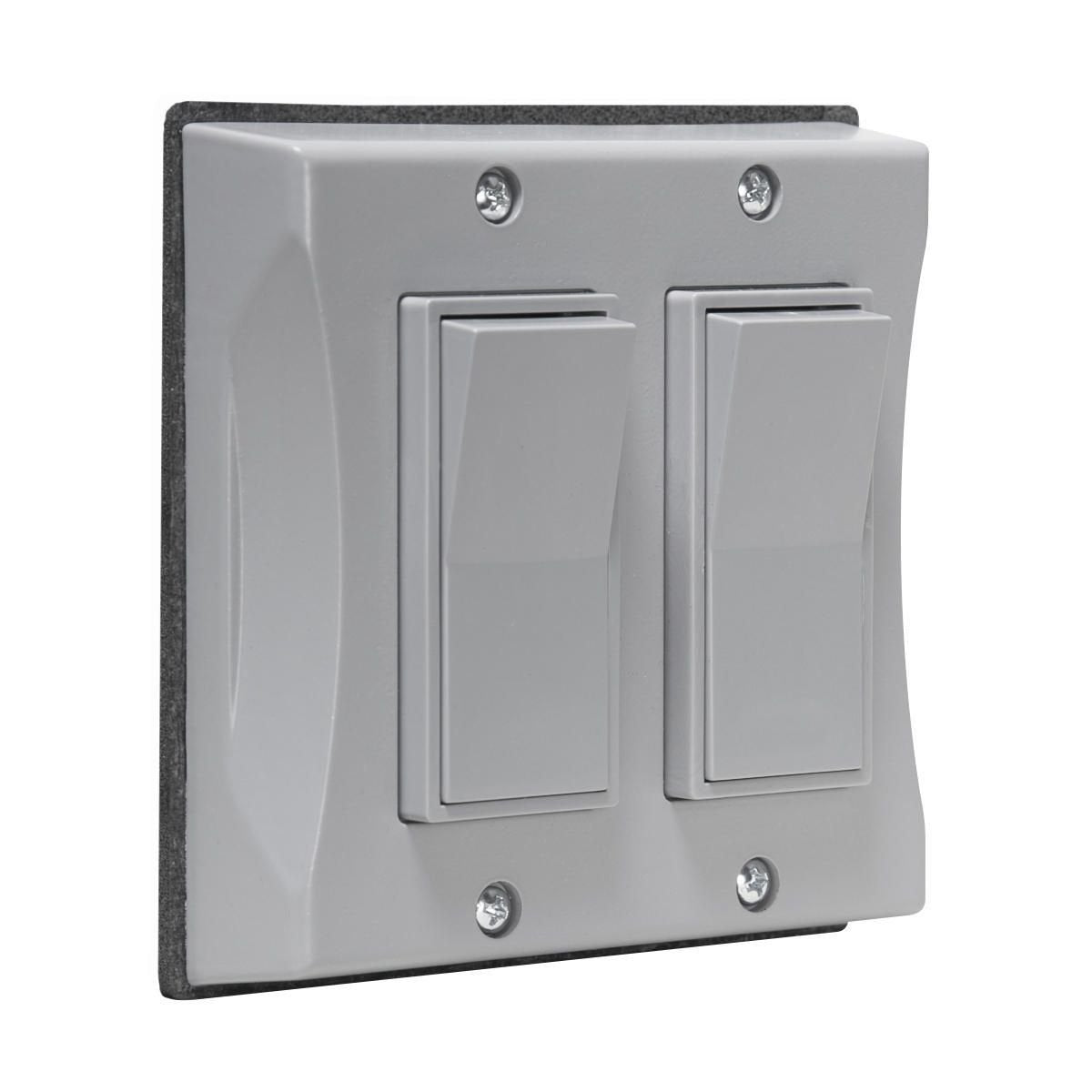 BELL Hubbell 5127-0 vertical decorator weatherproof cover shields outdoor switches from rain and dust