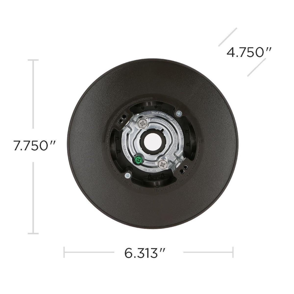 Bell PRCF57550BZ weatherproof rain collar close-up for weather-ready outdoor wiring.