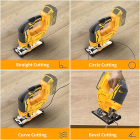 bellaDimora jigsaw tool showing three orbital settings for versatile cuts.