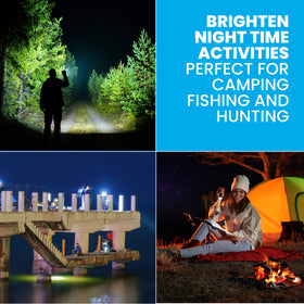 Bell+Howell TacLight five-mode versatility supports camping and emergencies