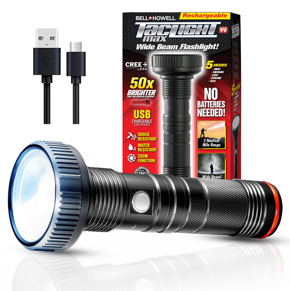 Bell+Howell Taclight Max with zoom focus for versatile outdoor tasks