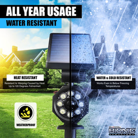 Bell+Howell Bionic Spotlight easy install shows wire-free setup without messy cables.