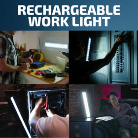 Bell+Howell Light Bar automatic-sensor detects outages for instant lighting.