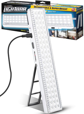 Bell+Howell Light Bar front view shows 720-lumen brightness for reliable emergency illumination.