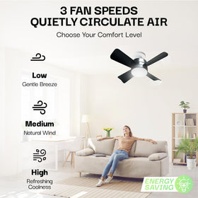 Bell+Howell Socket Breeze Deluxe provides 1000-lumen cool light with natural color.