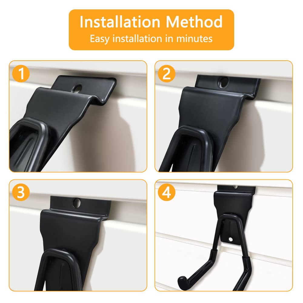 BELLO YON slatwall hook easy install for quick setup.