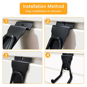 BELLO YON slatwall hook easy install for quick setup.