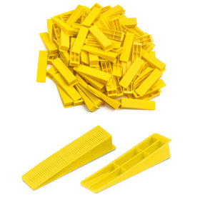 BELOOSYE tile leveling wedges package front showing ready-to-use kit for efficient tiling