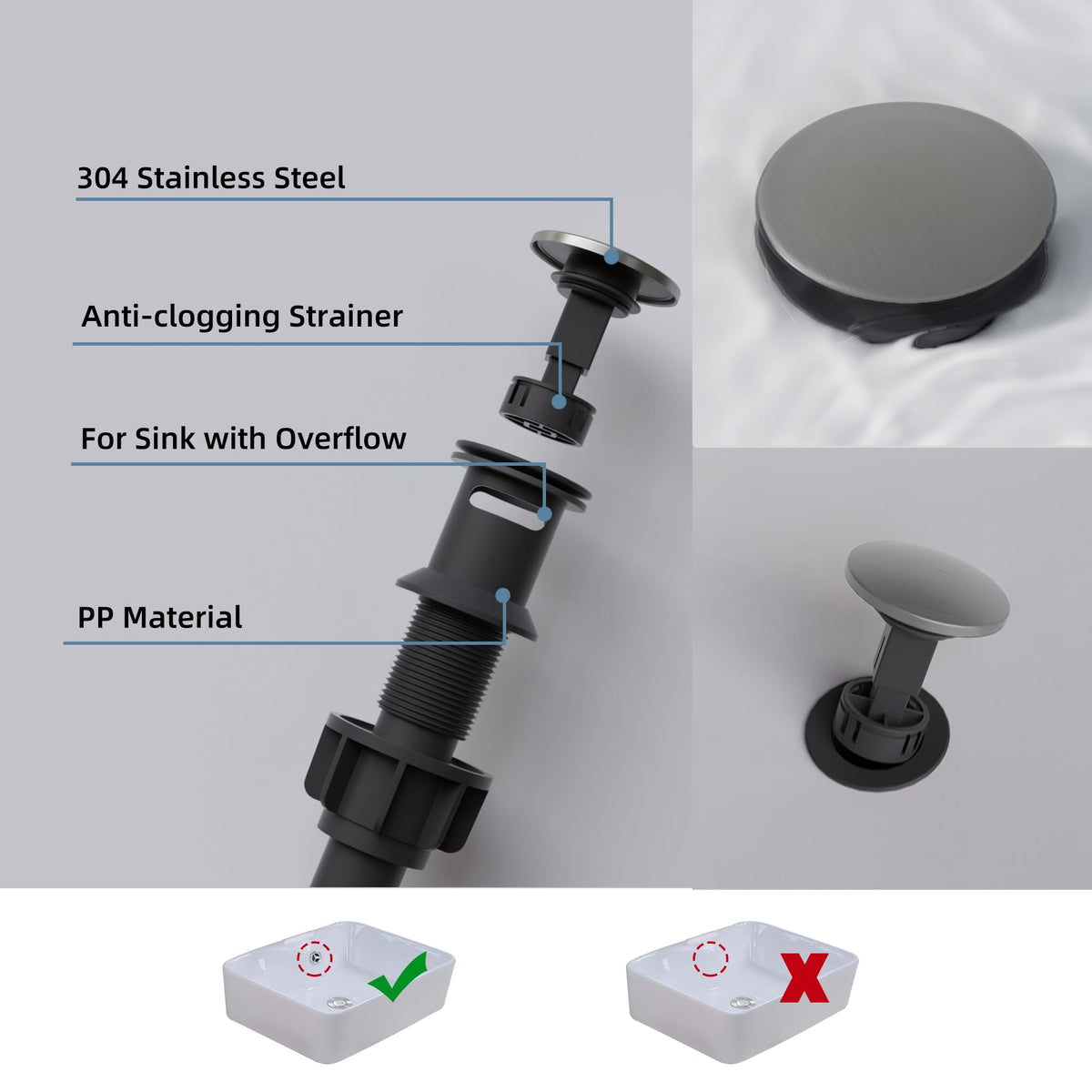 BELZ single-handle control allows precise hot and cold adjustment for everyday use.