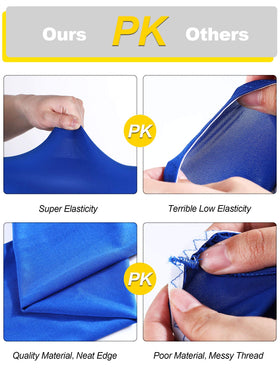 Bememo arm sleeves worn on arm show flexible, comfortable fit.