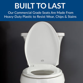 Bemis 7800TDG Stay-Tite system illustration demonstrates quick, secure installation for commercial settings.