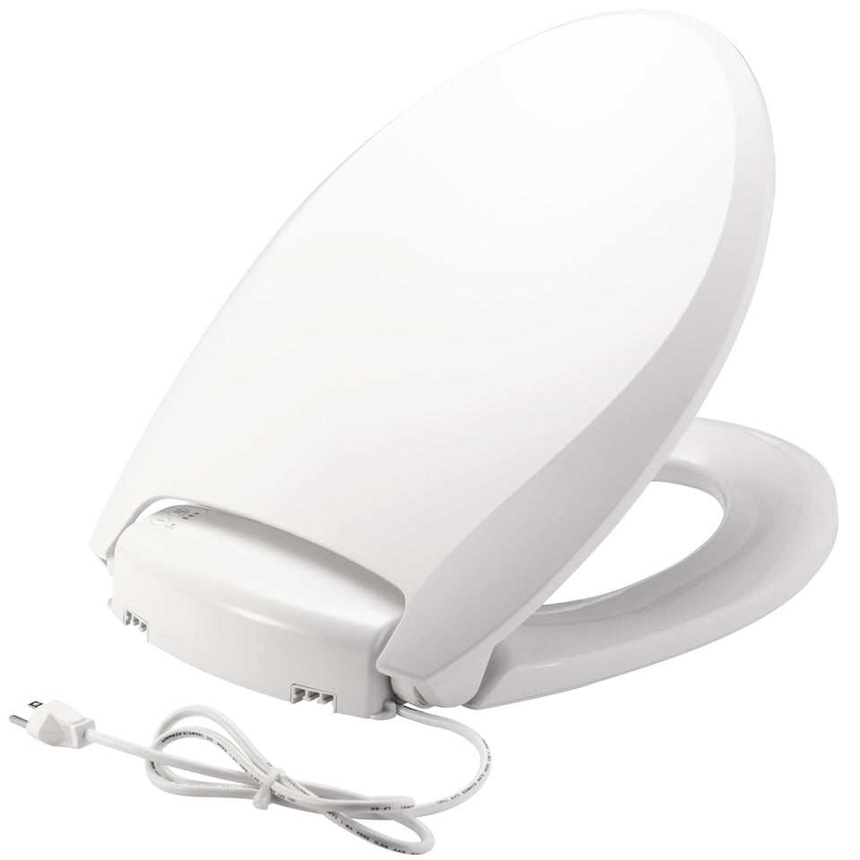 Bemis Radiance heated seat with night light for warm, easy bathroom visits.