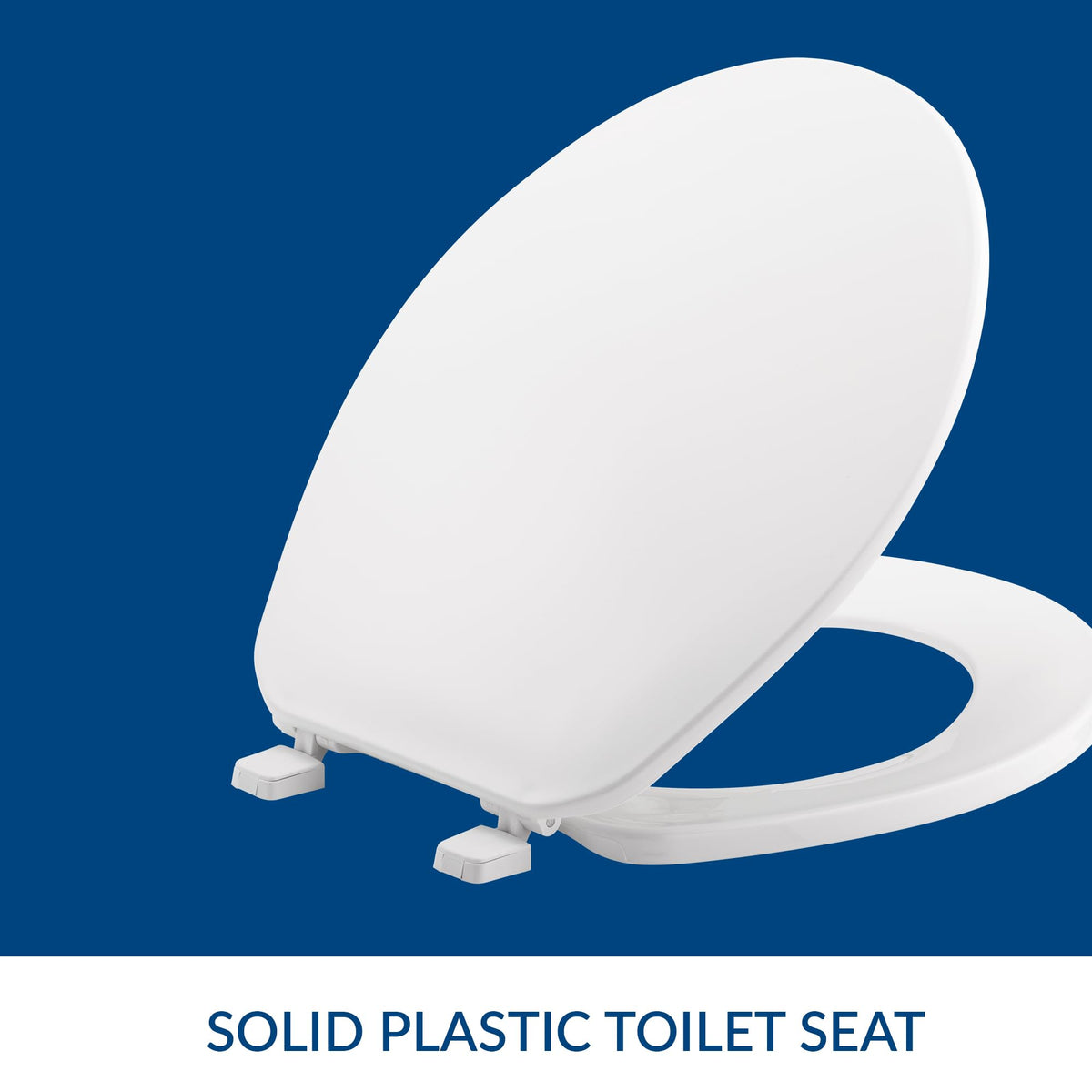 Bemis Top-TITE hinges – quick above-bowl install for fewer steps.