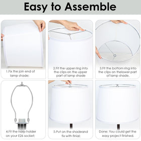 Benaep natural beige lampshade design complements diverse styles