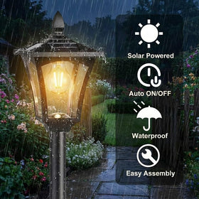 Benany IP45 weatherproof outdoor lamp withstands rain and frost