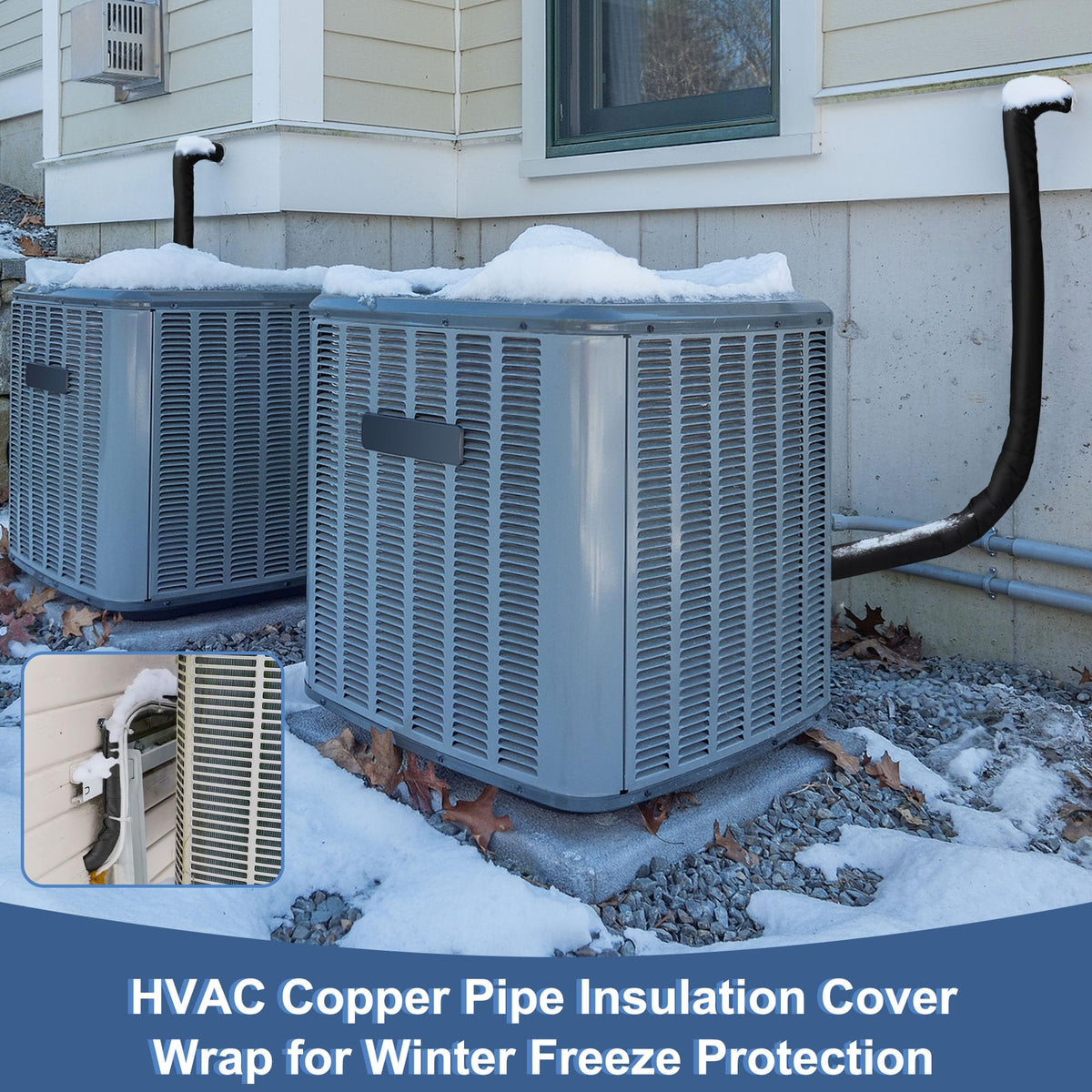 Benasan 72 by 10.2 inch sleeve fits most central air systems.
