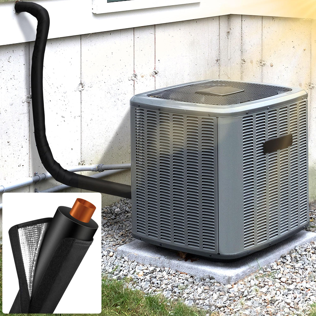 Benasan protective sleeve supports long-lasting performance and energy efficiency.