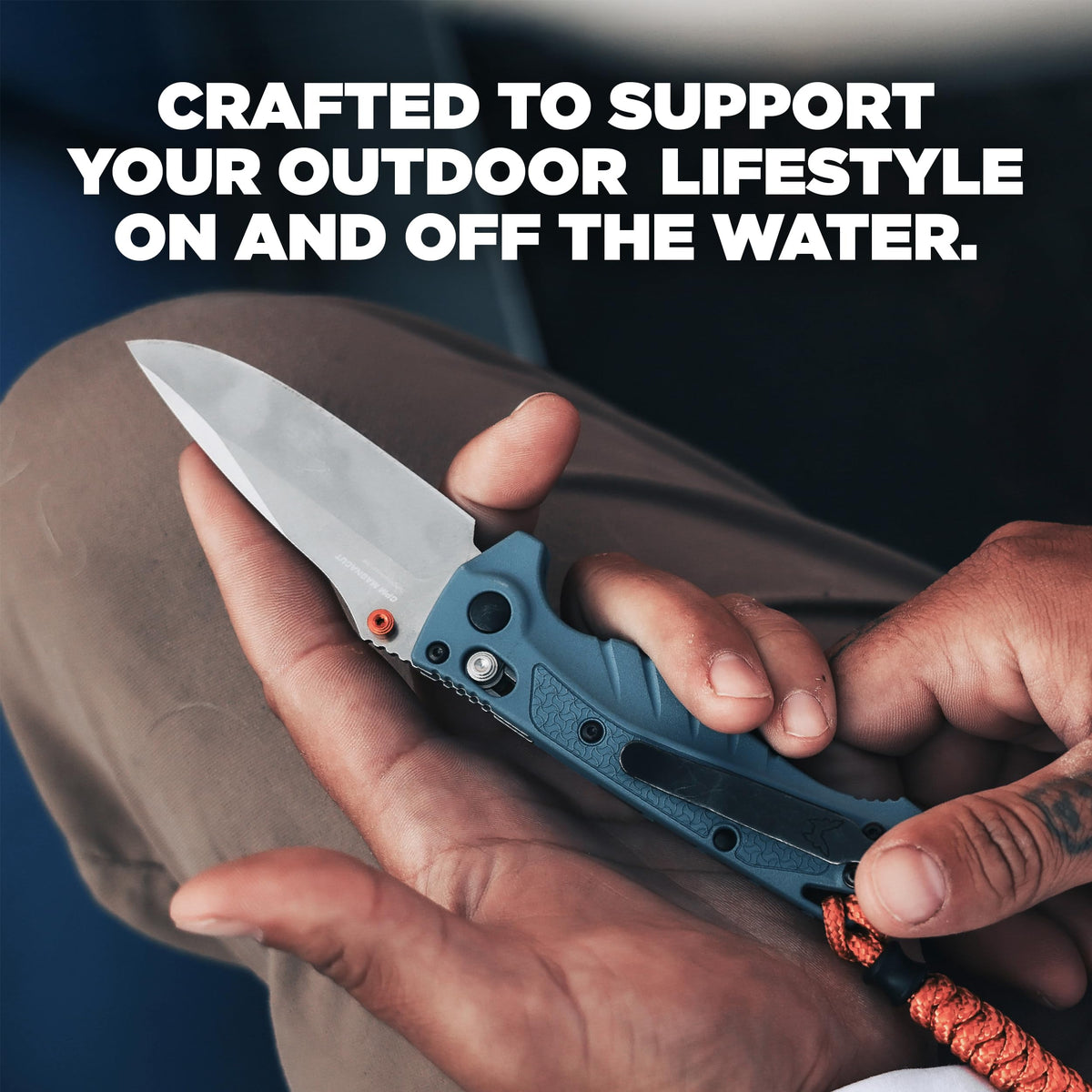 Benchmade Mini Adira Outdoor knife MagnaCut blade for strong edge retention