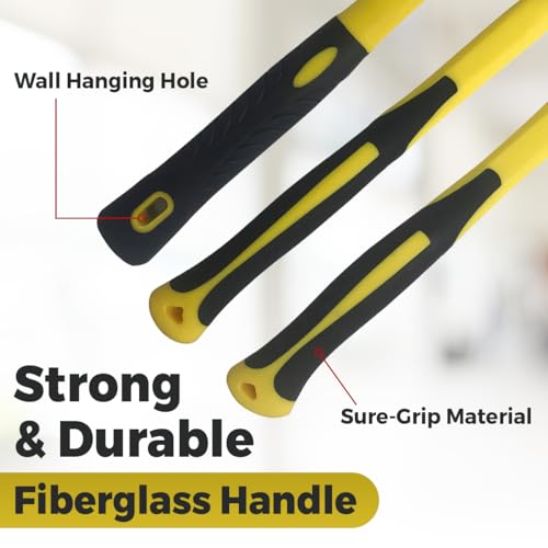 Benchmark 30mm double-sided rubber mallet for surface-protective tapping.