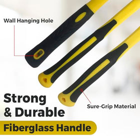 Benchmark 30mm double-sided rubber mallet for surface-protective tapping.