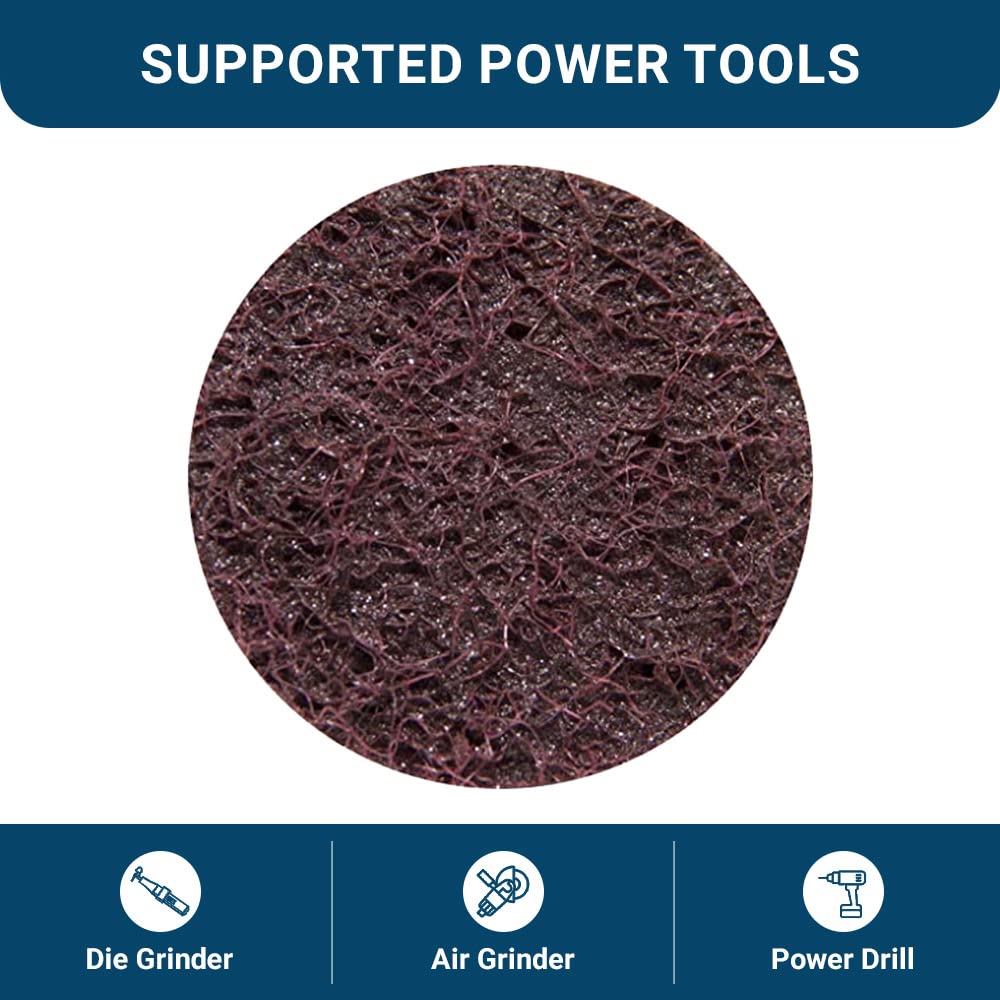 Benchmark Abrasives 25-pack 2-inch discs for automotive, construction, and metalwork.