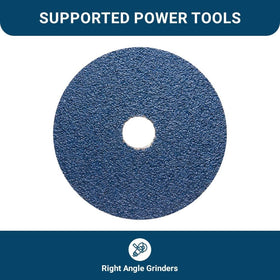Benchmark Abrasives 25-pack sanding discs for convenient replacement