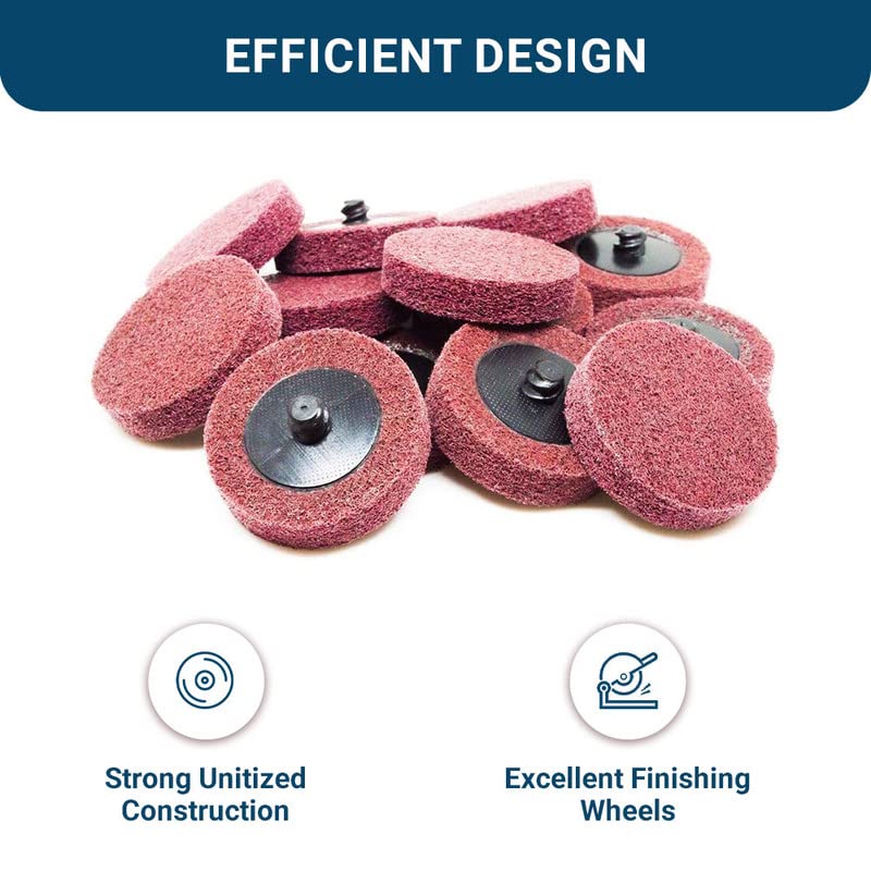 Benchmark Abrasives rust removal disc for metal, maroon fine grade, durable performance.