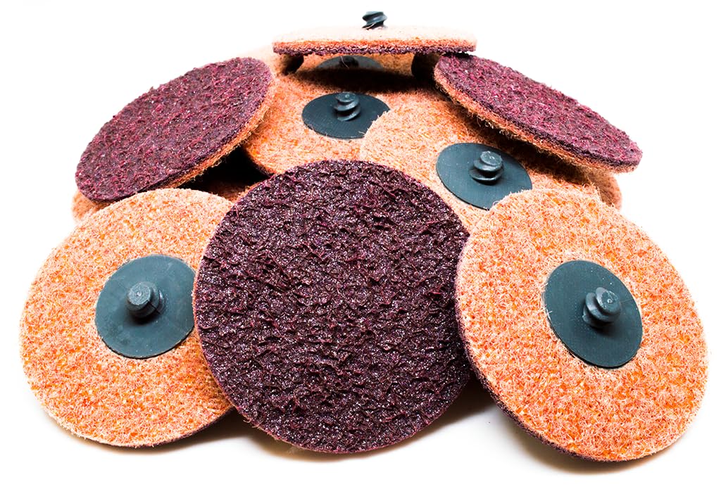 Benchmark Abrasives 3-inch quick-change disc for fast deburring and metal prep.