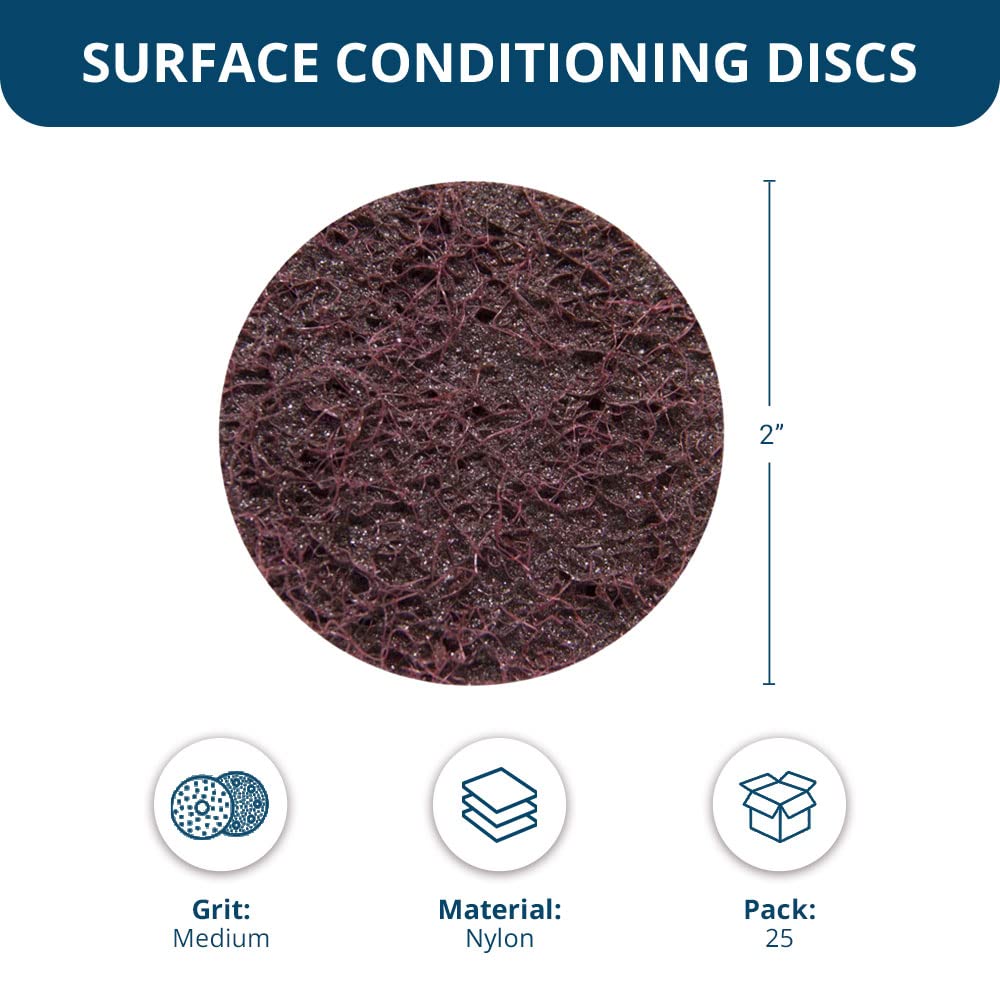 Benchmark Abrasives compatible sanding discs for Dewalt, Makita, and Bosch tools.