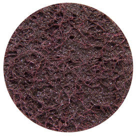 Benchmark Abrasives nylon surface conditioning disc on a die grinder for rust removal.