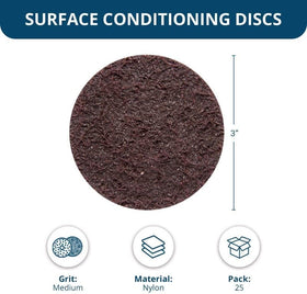 Benchmark Abrasives die grinder attachment enables quick disc changes.
