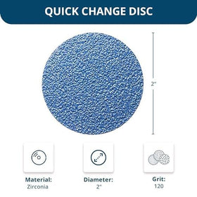 Paint-stripping disc in action on painted metal surfaces