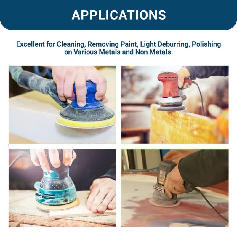 Benchmark Abrasives industrial-grade disc for metal prep and paint stripping tasks.