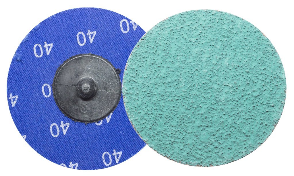 Benchmark Abrasives quick-change sanding disc for drills with versatile metalwork use.