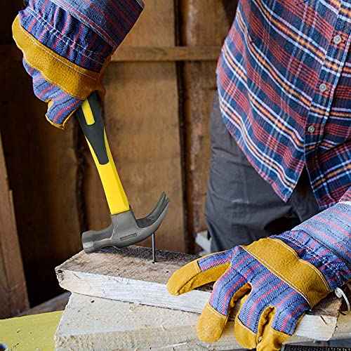 Benchmark durable fiberglass handle resists fatigue during extended use.