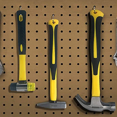 Benchmark rubber mallet with nylon option for varying surface hardness.