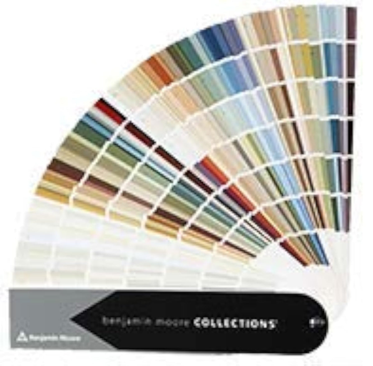 Benjamin Moore Collections Fan Deck cover displaying curated palettes for quick interior color ideas.